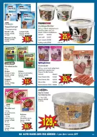 Harald Nyborg tilbudsavis uge 42 Side 49: Holmegården semi-moist hundesnacks €129,00, Purina Adventuros Hundesnacks €12,00