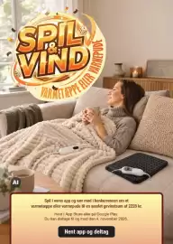 Harald Nyborg tilbudsavis uge 42 Side 58: Spil & Vind Varmetæppe Eller Varmepute €2.228,00