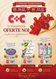 Catalog CBA Pagină 1: Igienol curat&parfumat €9,55, Merci ciocolată €10,59