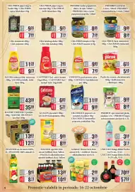 Catalog CBA Pagină 4: Jacobs cafea prăjită, măcinată €35,99, Cikoria pudra de cicoare decafeinizata €8,49