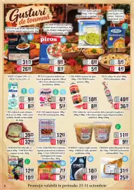 Catalog CBA Pagină 8: Frozen șnițel din piept de pui file €25,99, Forelit vinete coapte, tocate €8,99