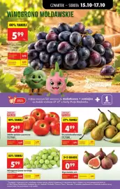 Biedronka gazetka tydzień 42 Strona 17: Winogrono mołdawskie na wagę €5,99, Figa świeża szt €0,99