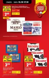 Biedronka gazetka tydzień 42 Strona 2: Masło Ekstra z Polskiej Mleczarni, 200 g lub Masło Ekstra Polmlek, 200 g €2,49
