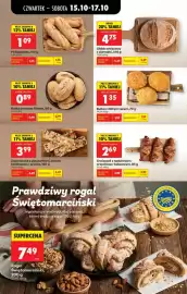 Biedronka gazetka tydzień 42 Strona 20: Bułka z żółtym serem , 70 g €1,35