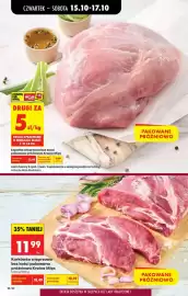 Biedronka gazetka tydzień 42 Strona 22: Łopatka wieprzowa bez kości pakowana próżniowo Kraina Mięs €5,00