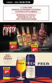 Biedronka gazetka tydzień 42 Strona 46: Prem €2,89, Piwo Desperados, 400 ml €6,99
