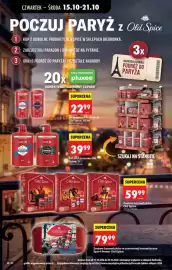 Biedronka gazetka tydzień 42 Strona 48: Żel pod prysznic Old Spice, 1 l €39,99, Zestaw kosmetyków Old Spice €59,99