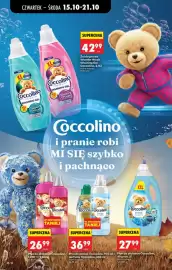 Biedronka gazetka tydzień 42 Strona 50: Płyn do płukania Coccolino, 40 prań, 3 l €27,99
