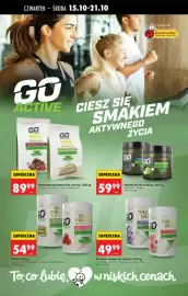 Biedronka gazetka tydzień 42 Strona 66: WPC, 350 g €54,99, Kreatyna Go Active, 300 g €59,99