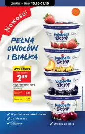 Biedronka gazetka tydzień 42 Strona 67: Skyr Jogobella, 150 g €2,49