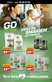Biedronka gazetka | Codziennie niskie ceny L - oferta od 15.10 Strona 67: WPC, 350 g €54,99, Kreatyna Go Active, 300 g €59,99