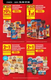 Biedronka gazetka | Codziennie niskie ceny L - oferta od 15.10 Strona 7: Kabanosy €1,00, Kiełbasa Śląska Kraina Wędlin