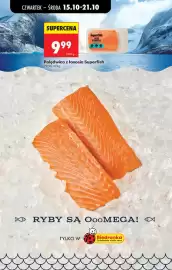 Biedronka gazetka tydzień 42 Strona 71: Polędwica z łososia Superfish €9,99