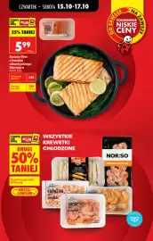 Biedronka gazetka | Codziennie niskie ceny L - oferta od 15.10 Strona 8: Świeży filet z łososia atlantyckiego Marinero €5,99