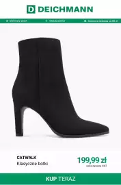 Deichmann gazetka tydzień 42 Strona 10: Klasyczne botki Catwalk €199,99