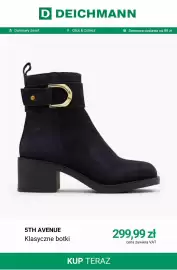 Deichmann gazetka tydzień 42 Strona 11: Klasyczne botki 5th Avenue €299,99