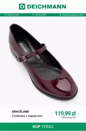 Deichmann gazetka tydzień 42 Strona 2: Czółenka z zapięciem Graceland €119,99