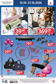 Selgros gazetka tydzień 42 Strona 11: Mata do ćwiczeń Martes €39,90, Torba Adidas TiRO €89,90