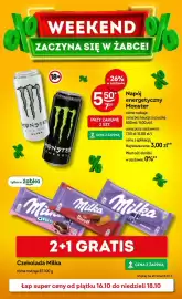 Żabka gazetka Strona 1: Napój energetyczny Monster €5,50