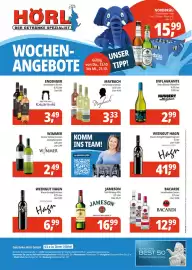 Hörl Getränke Prospekt woche 42 Seite 3: INFLAGRANTE Secco Bianco Alkoholfrei €2,99, MAYBACH Verschiedene Weine €3,33