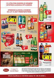 Premium Nasz Sklep gazetka Strona 6: Piwo Harnaś €2,99, Napój Nestea €4,69