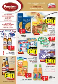 Premium Nasz Sklep gazetka Strona 1: Actimel Układ odpornościowy €6,99, Piwo Tyskie €2,79
