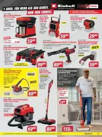 Zgonc Flugblatt Seite 11: Akku-Nass- und Trockensauger TE-VC 18/10 Li Solo €69,99