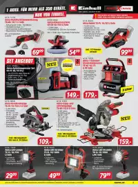 Zgonc Flugblatt Seite 9: Akku-Poliermaschine CE-CB 18/254 Li Solo €54,99
