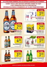 Delikatesy Piotruś Pan gazetka tydzień 42 Strona 16: Piwo MIŁOSŁAW €4,99, Piwo LEŻAJSK 0,5l €2,59
