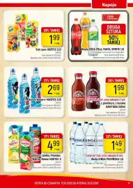 Delikatesy Piotruś Pan gazetka tydzień 42 Strona 17: Sok Leon HORTEX €1,99, Kubuś Waterrr MASPEX €2,69