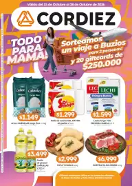 Folleto Cordiez Página 1: Sol mayor rollo de cocina €1.299,00, Pata y muslo €2.999,00