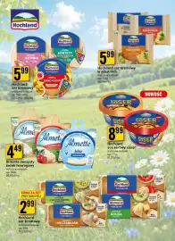 Market Jan gazetka Strona 16: Almette puszysty serek twarogowy €4,49, Hochland ser kremowy €5,99