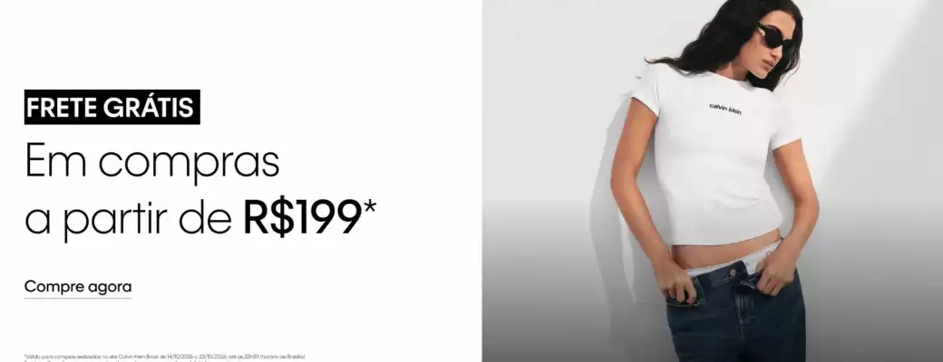 Calvin Klein (válido até 25-10)