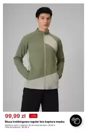 4F gazetka tydzień 42 Strona 10: Bluza trekkingowa regular bez kaptura męska 4F €99,99