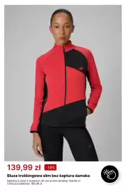 4F gazetka tydzień 42 Strona 5: Bluza trekkingowa slim bez kaptura damska 4F €139,99