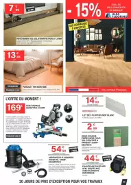 Catalogue Chretien Matériaux page 11: PIN MARITIME PARQUET PIN MARITIME €13,49, PERLA REVÊTEMENT DE SOL STRATIFIÉ €7,90