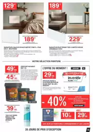 Catalogue Chretien Matériaux page 13: OVEO Radiateur électrique fixe à inertie sèche céramique €189,00