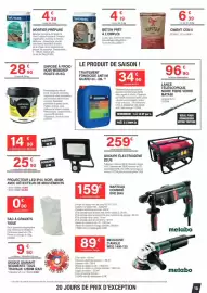 Catalogue Chretien Matériaux page 15: Blicq Mortier préparé €4,39, ZEUS GROUPE ÉLECTROGÈNE €259,00