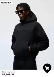 Bershka gazetka tydzień 42 Strona 3: Bluza z kapturem Bershka €99,90