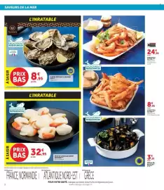 Catalogue Hyper U semaine 43 page 2: U Saveurs Huitre Speciale €8,95, NOIX DE COQUILLES SAINT JACQUES €32,95