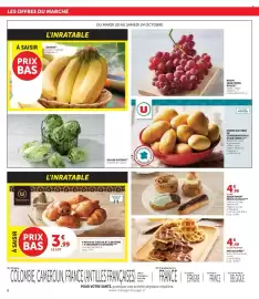 Catalogue Hyper U semaine 43 page 8: U Saveurs Pains au chocolat + Croissants €3,99, PATES A CHOUX €4,99
