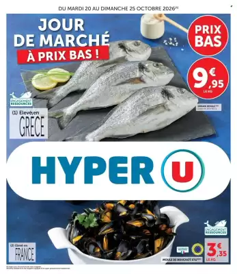 Hyper U (valable jusqu'au 25-10)