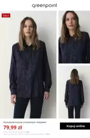 Greenpoint gazetka tydzień 42 Strona 6: Granatowa koszula z kwiatowym motywem Greenpoint €79,99