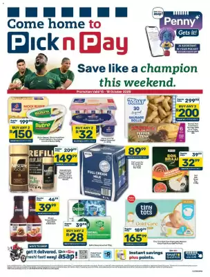 Pick n Pay (valid until 18-10)