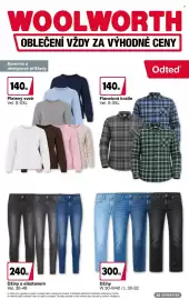 Woolworth leták Strana 1: Džíny €300,00, Pletený svetr €140,00