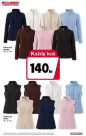 Woolworth leták Strana 3: WOOLWORTH OBLEČENÍ VŽDY ZA VÝHODNÉ CENY Fleecová bunda Vel. S-XXL Každý kus 140KE Fleecová vesta