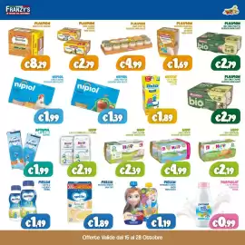 Volantino Franzy's Pagina 2: Hipp omo pesce €4,99, Plasmon bio mela €2,79