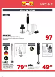 Volantino Comet Pagina 10: Braun frullatore a immersione mini pimer multiquicks5 €49,99