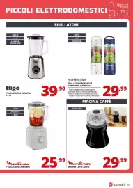 Volantino Comet Pagina 13: Moulinex macina caffè ar110 €29,99, Moulinex frullatore €25,99