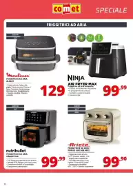 Volantino Comet Pagina 22: Nutribullet friggitrice ad aria €99,99, Ninja air fryer max €99,99